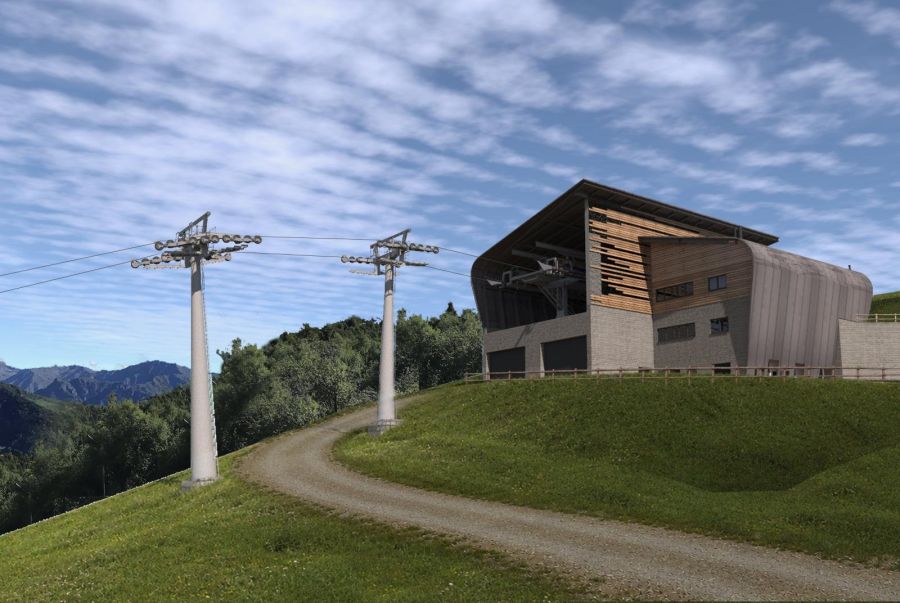 Alpe di Mera: Neue Kabinenbahn Scopello–Mera