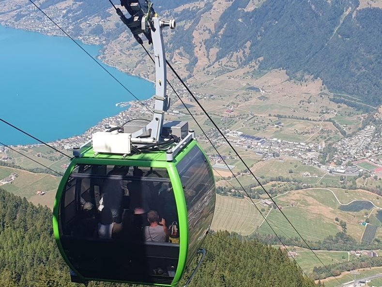 Schweizer Bergbahnen: Positive Entwicklung bis Ende August