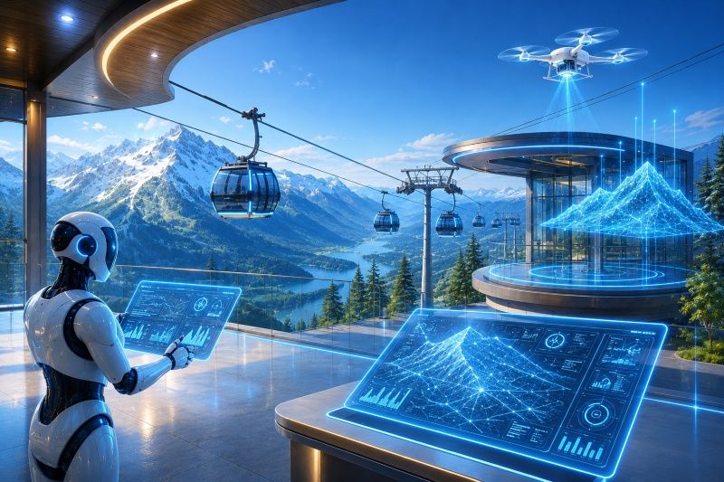 Open Innovation-Talk „(KI-)Innovationen für Bergbahnbetriebe“ und Business Speednetworking
