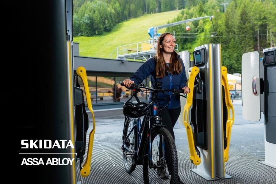 SKIDATA sMove fürs Mountainbiken: mehr Abfahrten, besserer Flow.
