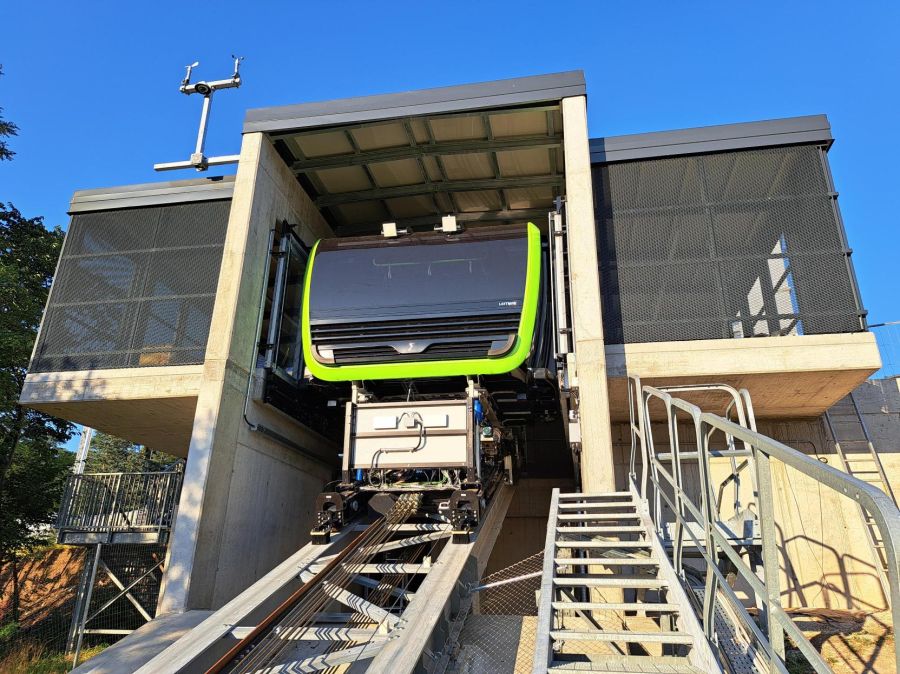 Leitner: Freie Fahrt Richtung Campus: Schrägaufzug „Galilei – Mesiano“ im Endspurt