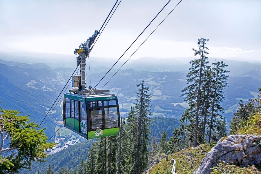 Rax-Seilbahn befindet sich auf Rekordkurs